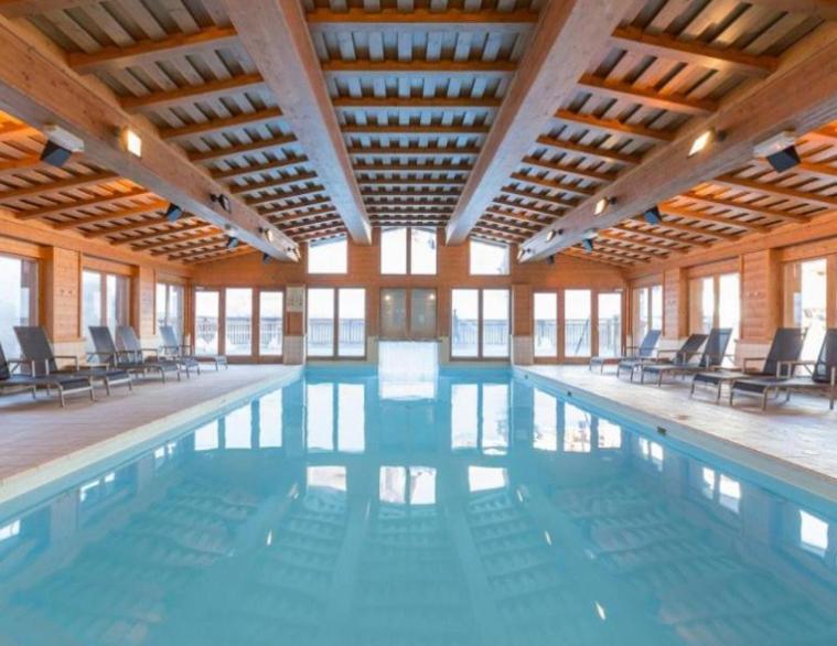 Arc 1950 Appt Luxe 2-4Pers -Skis Aux Pieds-Spa-Piscines Interieure Et Exterieure-Sauna-Hammam Les Arcs  エクステリア 写真