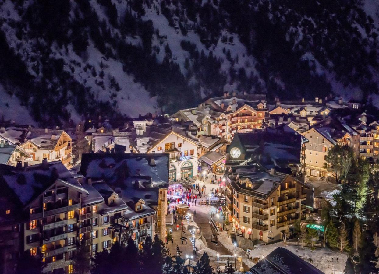 Arc 1950 Appt Luxe 2-4Pers -Skis Aux Pieds-Spa-Piscines Interieure Et Exterieure-Sauna-Hammam Les Arcs  エクステリア 写真