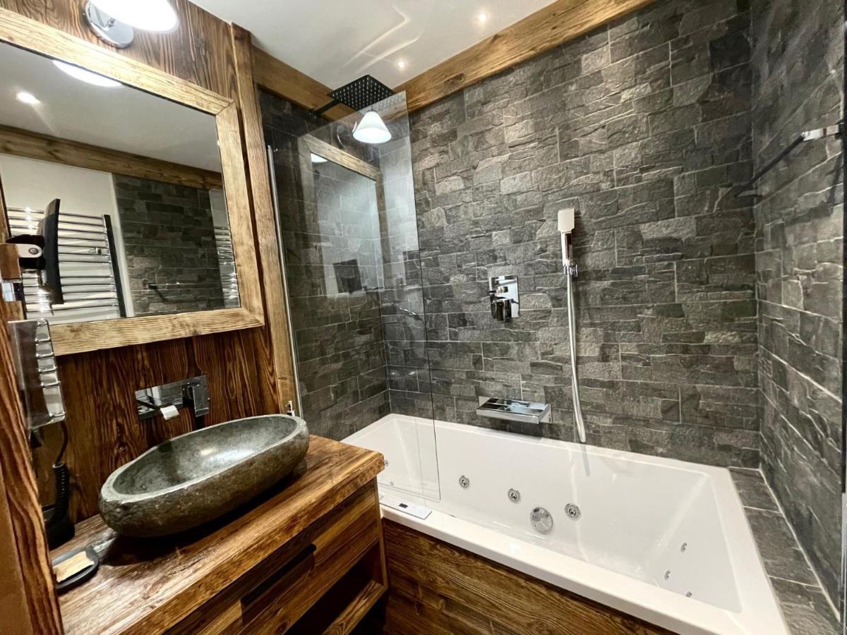 Arc 1950 Appt Luxe 2-4Pers -Skis Aux Pieds-Spa-Piscines Interieure Et Exterieure-Sauna-Hammam Les Arcs  エクステリア 写真